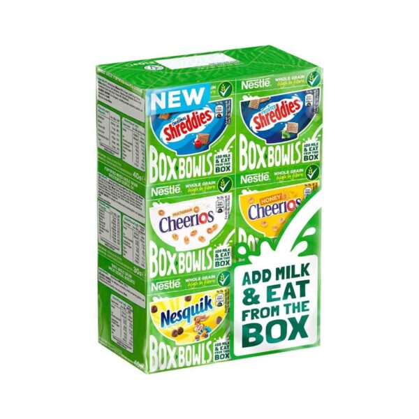 Nestlé Box Bowls, Variety Pack, 210g (Packaging may vary)