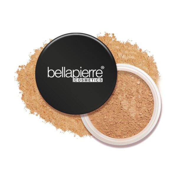 bellapierre Mineral Foundation Powder | Full Coverage SPF 15 | Vegan & Cruelty-Free | Oil & Talc Free | Hypoallergenic – 9 Grams - Maple