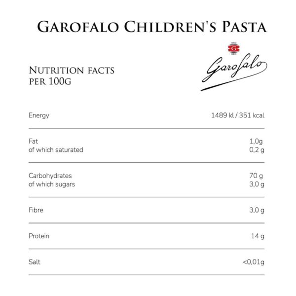 Garofalo Moon and Star Kids Organic Pasta 500g - Image 2