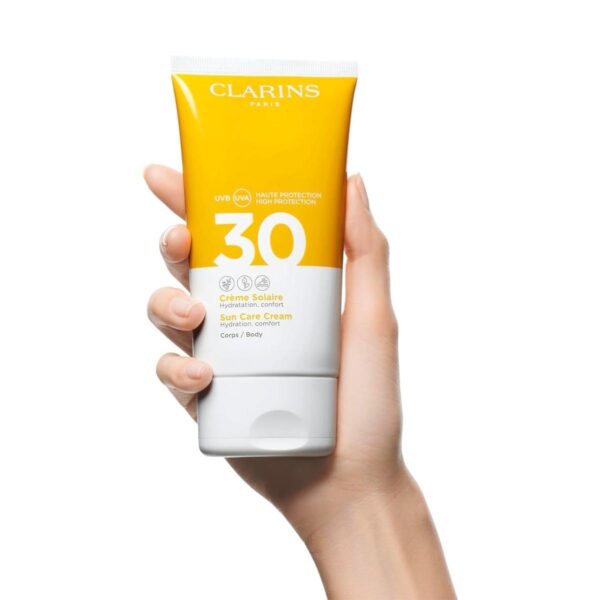 Clarins Sun Care Cream UVB/UVA 30 for Body 150ml - Image 2