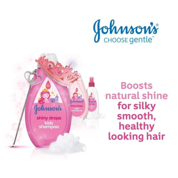 Johnson's Shiny Drops Kids Shampoo, 500ml - Image 2