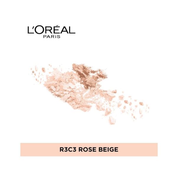 L'Oréal Paris Powder Foundation, Super-Blendable, With Hyaluronic Acid, Light Texture for a Flawless Finish, True Match Perfecting Powder, C3 - Image 2