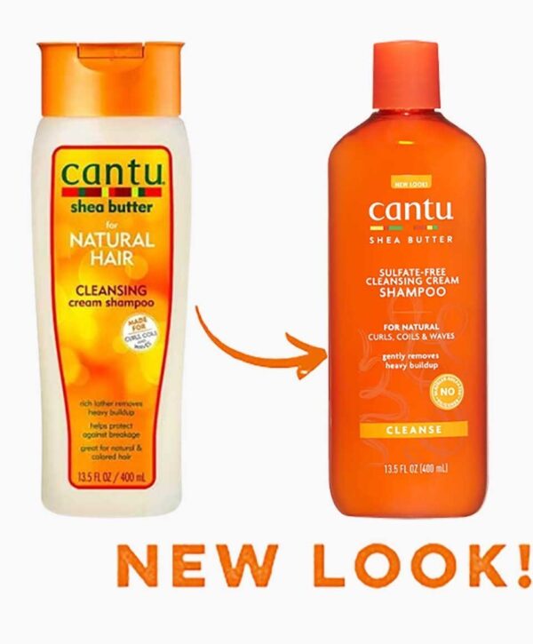 CANTU SHEA BUTTER CLEANSING CREAM SHAMPOO 440ml - Image 2