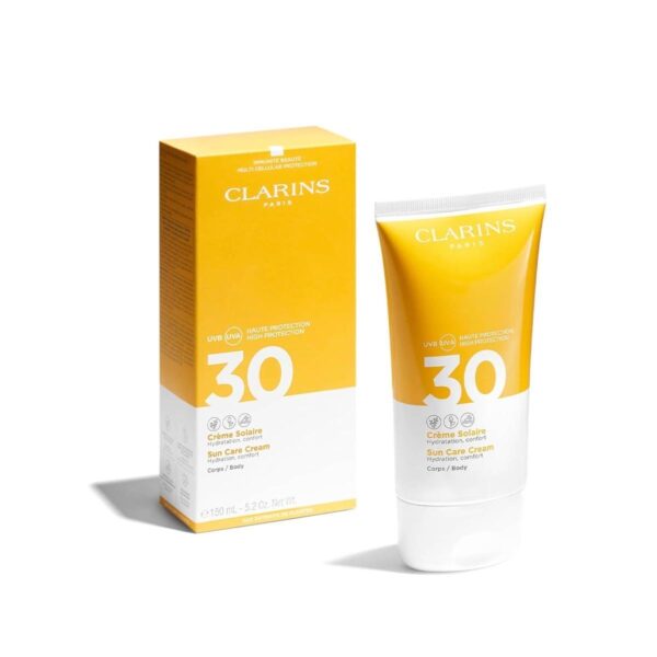 Clarins Sun Care Cream UVB/UVA 30 for Body 150ml - Image 4