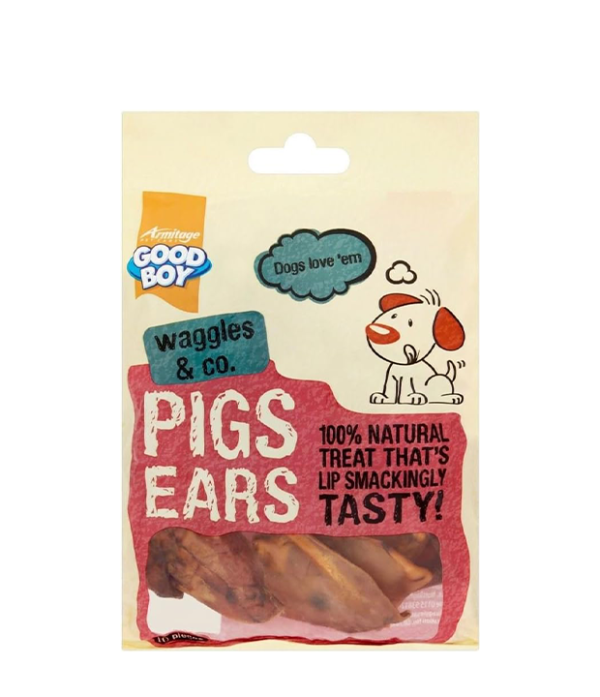 Armitage Good Boy Pigs Ears Strips (10 per Pack - 150g)